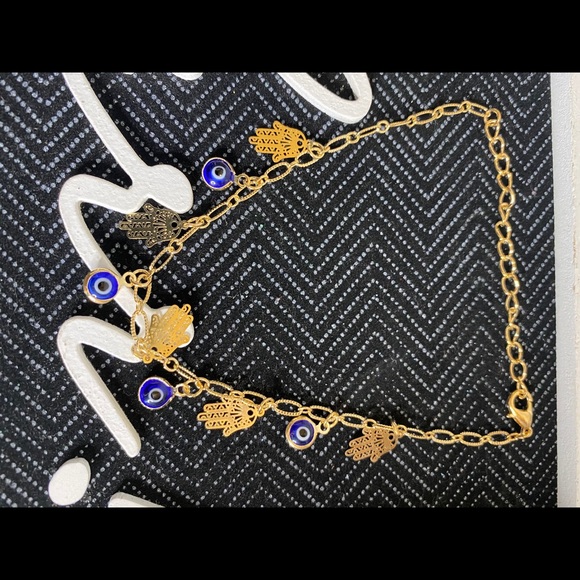 Evil eye & Hamsa anklet. - Picture 3 of 3